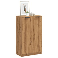 vidaXL Skoskåp artisian ek 59x35x100,5 cm konstruerat trä