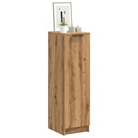 vidaXL Skoskåp artisan ek 29,5x35x100,5 cm konstruerat trä