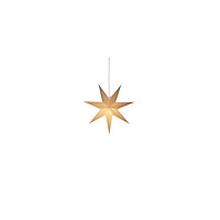 KONSTSMIDE Pappersstjärna Star 60cm vit