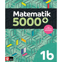 Lena Alfredsson Matematik 5000+ Kurs 1b Lärobok Upplaga 2021 (häftad) (Skadad)