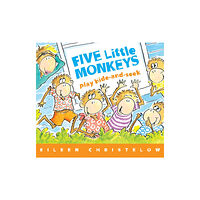 Houghton Mifflin Harcourt Publishing Company Five Little Monkeys Play Hide and Seek (bok, board book, eng)