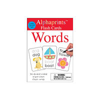 St. Martin's Publishing Group Alphaprints: Wipe Clean Flash Cards Words (bok, board book, eng)