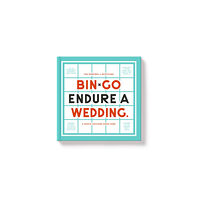 Galison Bin-go Endure A Wedding Bingo Book