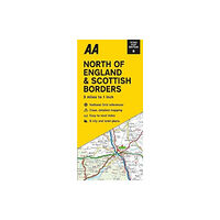 AA Publishing Road Map North of England & Scottish Borders