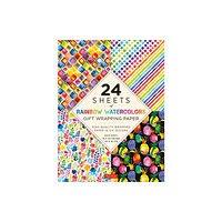 Tuttle Publishing Rainbow Watercolors Gift Wrapping Paper - 24 sheets (häftad, eng)