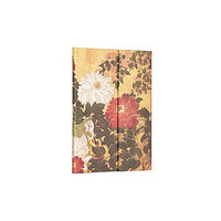 paperblanks Natsu (Rinpa Florals) Midi Unlined Hardback Journal (Wrap Closure) (inbunden, eng)