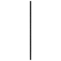 vidaXL Ogräsmatta svart 4x50 m PP