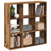 vidaXL Bokhylla/Rumsavdelare 102x29x103,5 cm konstruerat trä