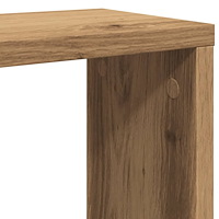 vidaXL Vägghylla kubformad 6 st artisan ek 30x15x30 cm konstruerat trä