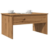 vidaXL Soffbord artisan ek 80x50,5x41,5 cm konstruerat trä