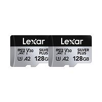 LEXAR Lexar microSDXC Silver Plus 1066x UHS-I/U3/A2/4K R205/W150 (V30) 128GB - 2pack