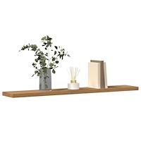 vidaXL Vägghyllor 4 st artisan ek 60x20x1,5 cm konstruerat trä