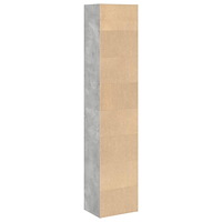 vidaXL Bokhylla betonggrå 40x30x189 cm konstruerat trä