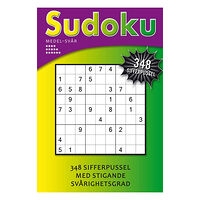 Tukan Förlag Sudoku medel-svår (lila) (häftad)