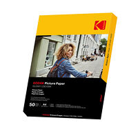 KODAK 21x29,7cm Glossy Photo Paper 230g/m² 50 Sheets