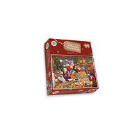 ALL JIGSAW PUZZLES Christmas Dinner at Santa's Workshop 1000 Piece Puzzle