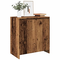 vidaXL Skänk åldrat trä 70x41x75 cm konstruerat trä