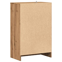 vidaXL Skoskåp artisan ek 60x35x92 cm konstruerat trä