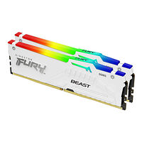 Kingston Technology Kingston FURY Beast RGB - DDR5 - sats - 32 GB: 2 x 16 GB - DIMM 288-pin - 6000 MHz / PC5-48000 - ej buffrad