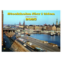 Trafik-Nostalgiska Förlaget Stockholm förr i tiden 2025 (häftad)