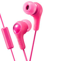 JVC Hörlur FX7M Gumy Plus In-Ear Mic Rosa