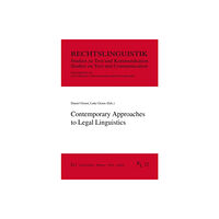 Lit Verlag Contemporary Approaches to Legal Linguistics (häftad, eng)