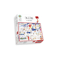 ALL JIGSAW PUZZLES Tim Bulmer's Skiing Jigsaw 1000 Piece Puzzle