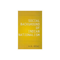 Popular Prakashan Ltd Social Background of Indian Nationalism (häftad, eng)