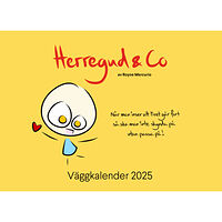 Libris förlag Herregud & Co Väggkalender 2025 (bok)