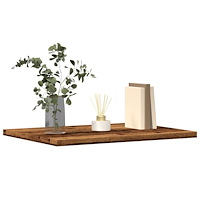 vidaXL Hyllplan 4 st åldrat trä 40x30x1,5 cm konstruerat trä