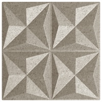 vidaXL Väggpaneler 24 st beton 50x50 cm XPS 6 m² origami