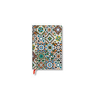 paperblanks Porto (Portuguese Tiles) Mini Hardback Address Book (Elastic Band Closure) (inbunden, eng)