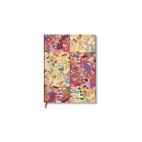 paperblanks Kara-ori Pink (Japanese Kimono) Midi Lined Softcover Flexi Journal (Elastic Band Closure) (häftad, eng)