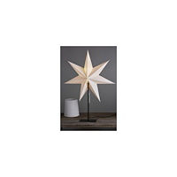 STAR TRADING Lampa Frozen stjärna/skärm 76x55cm vit