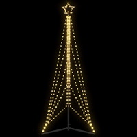 vidaXL LED julgran 525 LEDs varmvit 302 cm