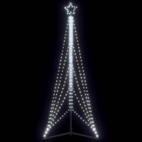 vidaXL LED julgran 525 LED kallvit 302 cm