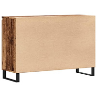 vidaXL Skänk åldrat trä 104x35x70 cm konstruerat trä