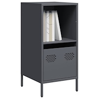 vidaXL Skänk antracit 35x39x73,5 cm kallvalsat stål