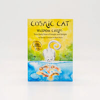 Barb Horn Randy Crutcher  Cosmic Cat Wisdom Deck: A 60 Card Deck And