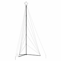 vidaXL LED julgran 615 LEDs varmvit 404,5 cm
