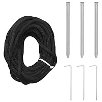 vidaXL LED julgran 615 LEDs varmvit 404,5 cm