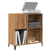 vidaXL Stereobänk artisan ek 84,5x38x89 cm konstruerat trä