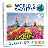 Cheatwell Games World's Smallest - Dutch Windmills - 1000 bitar