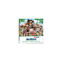 Cheatwell Games Dubbelsidigt Pussel Selfie Farm Friends 500 b