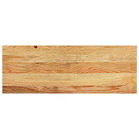 vidaXL Fönsterbänkar 2 st ljusbrun 70x25x2 cm massiv ek