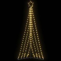 vidaXL LED julgran 339 LEDs varmvit 187 cm