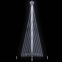 vidaXL LED julgran 789 LEDs kallvit 476 cm