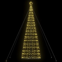 vidaXL LED julgran 1534 LEDs varmvit 503 cm