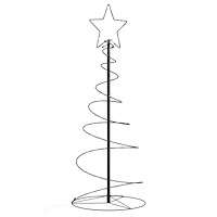 vidaXL LED julgran 80 LEDs varmvit 120 cm