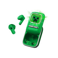 Minecraft Minecraft Headphone Green In-Ear TWS Slide With LED